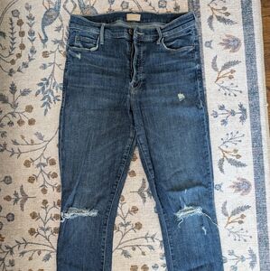 MOTHER , The Stunner Chew, In Color "Off Duty", Size 29, Full Length Jean